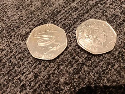 50p Coin From Olympic Collection 2011 - Gymnastics • £4