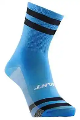 Giant Race Day Too Cycling Socks - Cyan Blue Small (EUR 35-38) • $24.95