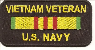 Military Patch  U.s. Navy    Vietnam Veteran   Service • $5.35