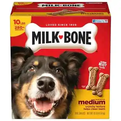 Milk-Bone Original Dog Biscuits Medium Crunchy Dog Treats 10 Lbs • $13.99