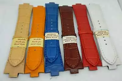 £41.50 • Buy Breil Style Mens Alligator Print Compatible Strap With Plastic Insert 