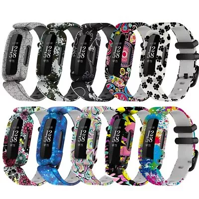 Smart Watch Band Kids Wrist Strap Silicone Bracelet For Fitbit Ace 3/inspire 2~ • £4.74