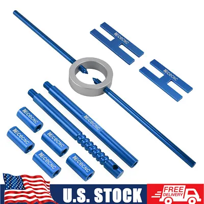 Suspension Fork Spring Compressor W/Fork Bleeding Tool Set For Yamaha YZF R1 R6 • $56.99