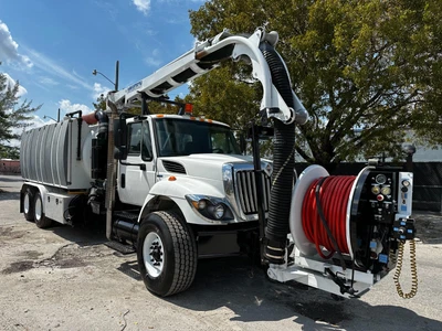 $145000 • Buy 2009 International 7400 Aquatech B-15  VACUUM/JETTER COMBO TRUCK