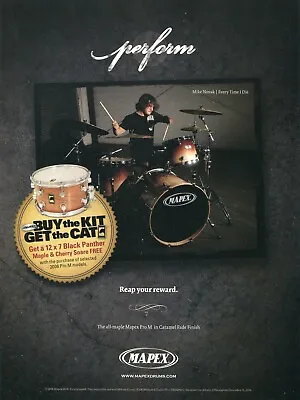 2006 Print Ad Of Mapex Pro M Series Drum Kit W Mike Novak Of Every Time I Die • $9.99