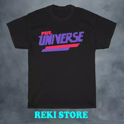 Mr. Universe Men's Black T-shirt Size S-5XL • $16.73