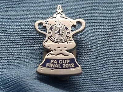 £7.90 • Buy Chelsea Champions FA CUP FINAL 2012 Vintage Rare Pin Badge  Bridge CFC  Cup 