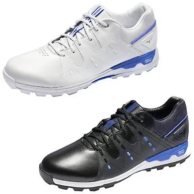 2024 Mizuno Mens Wave Hazard Pro Golf Shoes Spikeless Waterproof Leather Upper • $146.90