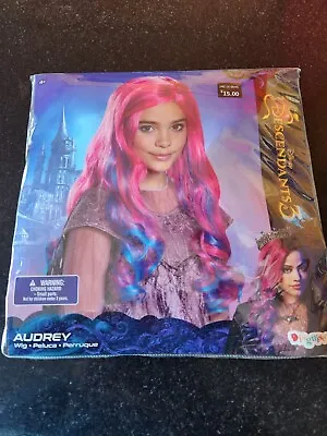 $22.99 • Buy Disney Store Descendants 3 Audrey Costume Wig For Kids Dress Up NEW