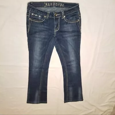 Miss Chic New Fashion Women's Jeans Size 5 Rhinestone Pockets • $25