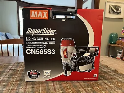 MAX SuperSider Coil Siding Nailer CN565S3 NEW IN BOX! • $329.50