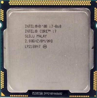 Intel CPU Core I7-860 2.8GHZ LGA1156 • $20