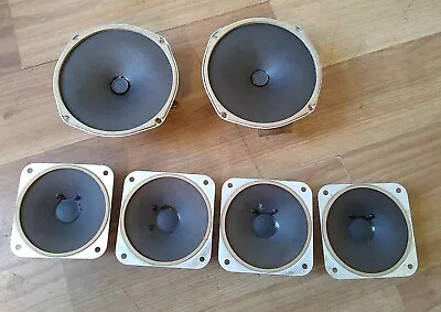 6- Vtg. Zenith Mid Range  Tweeters Speakers From Console -. Nice Lot!! • $22.95