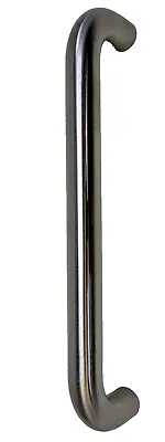 Stainless Steel Pull Handle 225 X 19mm Door Handle Wooden Doors Bolt Through • £9.92