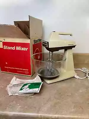 Vintage Hamilton Beach Stand Mixer Scovill Model 58 Very Nice Complete Works Vtg • $26.99