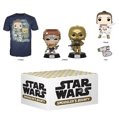 Star Wars Smugglers Bounty (XL ) Babu Frik & C-3PO Funko Pop Vinyl #340 #341 • $89.95