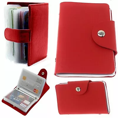£3.15 • Buy Card Wallet Holder Credit ID RFID Blocking Leather Slim Case Mens Travel Pass UK