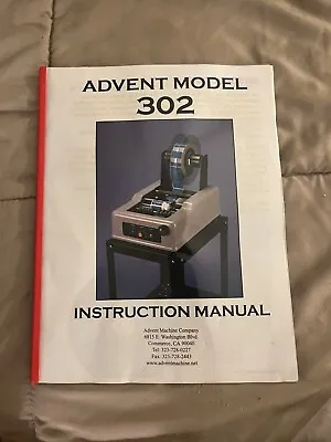 Advent Model 302 Pressure Sensitive Cylinder / Bottle Label Applicator • $2500