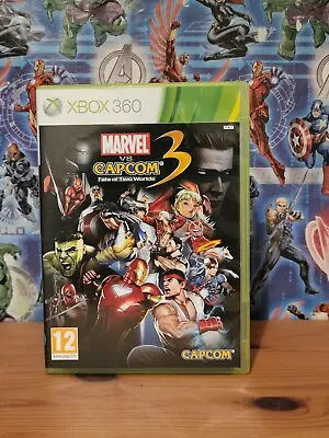 Marvel Vs Capcom 3 Fate Of Two Worlds X-Box 360 • £12.99