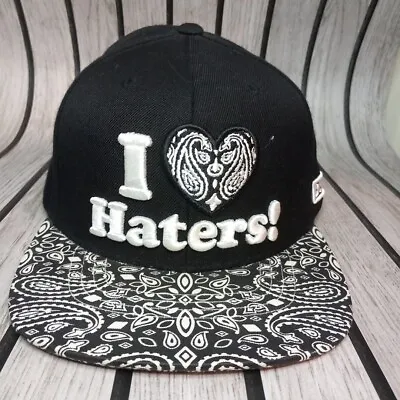 Kayo DGK Skate SnapBack Hat I Love Haters  Baseball Cap VGC Retro Tribal Design • £12.99