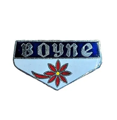 Boyne Ski Skiing Souvenir Pin Brooch Michigan  • $11.95