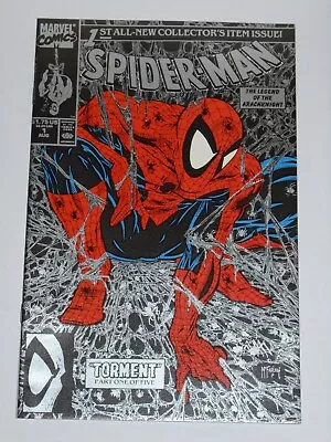 Spider-Man 1 Black Silver Variant Todd McFarlane Unread High Grade Marvel Comics • $5.50