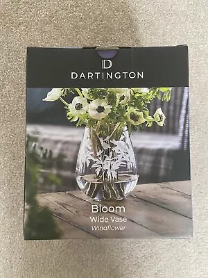 £15 • Buy Dartington Bloom Wide Windflower Vase - Brand New
