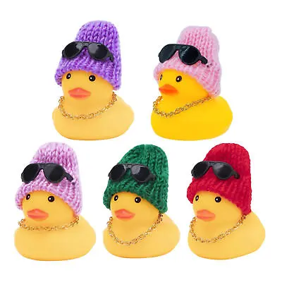 Car Duck Adorable Rubber Ducks Car Ornaments Car Dashboard Duck  • £6.69