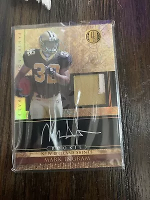 2011 Panini Gold Standard Rookie Patch Auto Mark Ingram #260/319 • $85