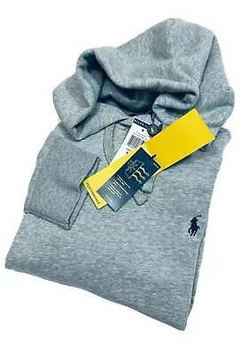 Ralph Lauren Men’s Performance Pullover Long Sleeve Hoodie  (Grey)  RRP £109 • £64.99