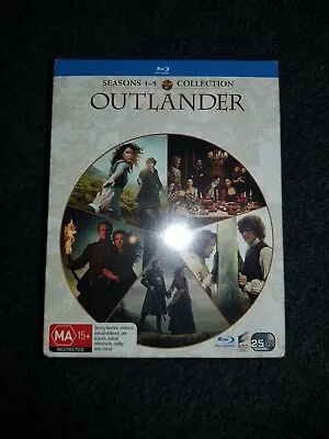 $105 • Buy Outlander Seasons 1-5 Bluray - Brand New Sealed