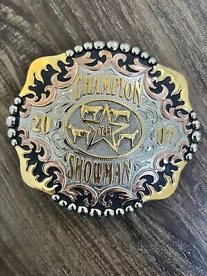 Champion Showman 2007 Star Belt Buckle Cowboy Rodeo • $30