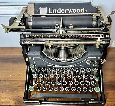 Antique Rare 1928 Underwood #5 Typewriter Serial #2403480-5 • $499