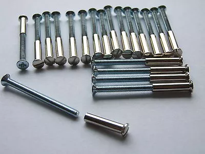 £11.05 • Buy 20 X M4 Door Handle Fixings, Bolts, Screws With Sleeve, Suit Hollow Doors.