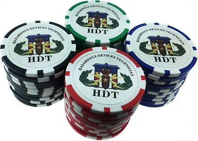 40 EOD - HDT Poker Chips • $45