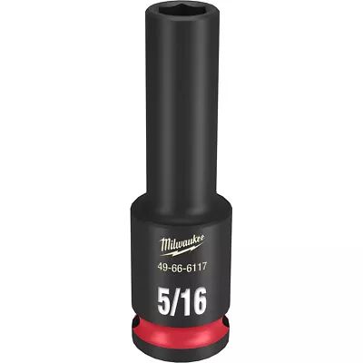 Milwaukee 49-66-6117 SHOCKWAVE Impact Duty 3/8 Drive 5/16 In. Deep 6 Point Socke • $10.99