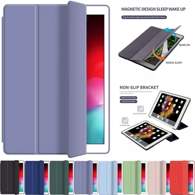 For IPad 5/6/7/8/9/10th Gen Air Pro 11 12.9  Flip Leather Smart Stand Case Cover • $14.79