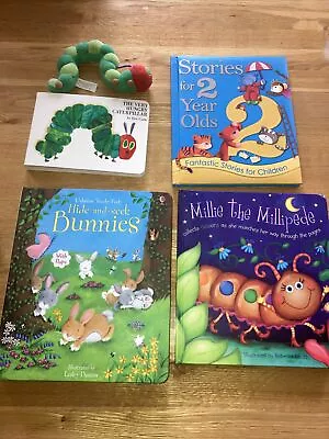 The Hungry Caterpillar Soft Toy Millie The Millipede Hide & Seek Bunnies Books • £5.99