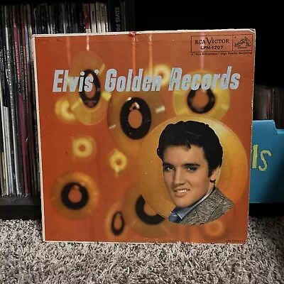 Elvis Presley – Elvis' Golden Records 1958 Mono 2S Press LP G LPM-1707 • $14.99