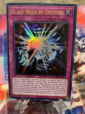 Yugioh X1 Blast Held By Destiny  1st Edition MAMA-EN031 Ultra Rare (NM!) • $1.99