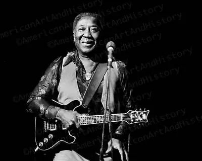 A Smile From Muddy Waters Photo Print Poster Blues Guitar Guitarist • $18.99