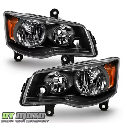 2008-2016 Chrysler Town & Country 11-17 Dodge Grand Caravan Headlights Headlamps • $81.99