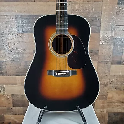 Martin D28 Sunburst Acoustic Guitar With Hard Case Free Ship 971 • $3059.10