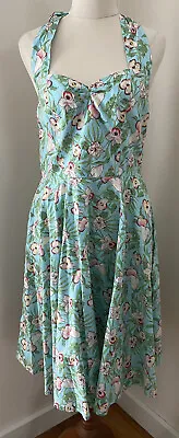 Nineteen 50 Rockabilly Vintage Style Dress Sz S EC • $28