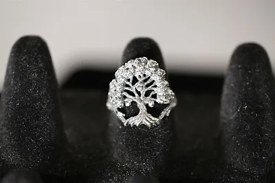 VERY RARE Vintage KABANA TREE STERLING SILVER RING Size 7 NEW Jewelry 925 • $19.99