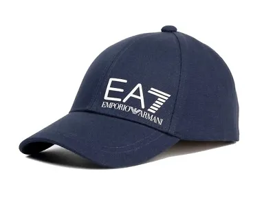 Emporio Armani 275936 0P010 Train Core EA7 Baseball Mens Cap Blue  • £29.99