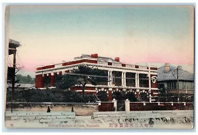 C1910 British Consulate Building At Oura Nagasaki Japan Antique Postcard • $39.95