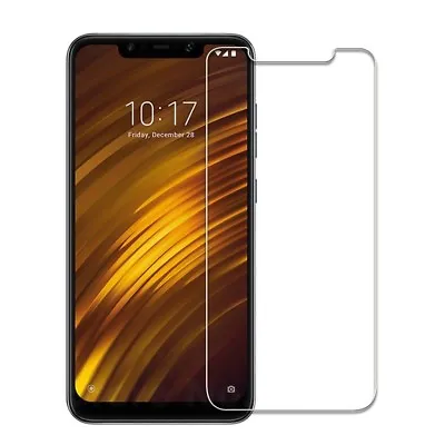$8.43 • Buy For Xiaomi Pocophone F1 Tempered Glass Screen Protector Case Friendly