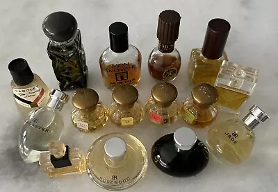 Vintage Miniature Mini Perfume Bottles Lot Of 5 Various Brands • $25