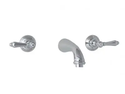 Nicolazzi ADORE WALL BASIN SET Fixed Outlet WELS 4 Star- Chrome Or Satin/Nickel • $1381.95